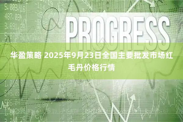 华盈策略 2025年9月23日全国主要批发市场红毛丹价格行情