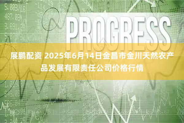 展鹏配资 2025年6月14日金昌市金川天然农产品发展有限责任公司价格行情