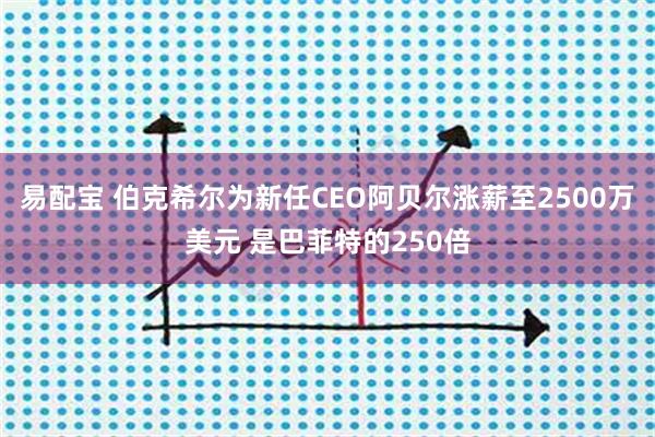 易配宝 伯克希尔为新任CEO阿贝尔涨薪至2500万美元 是巴菲特的250倍